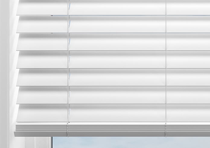 Ecowood, Supreme White Satin - Motorised Venetian Blind - Image 10